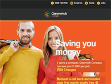 Tablet Screenshot of greenwichcontracts.com
